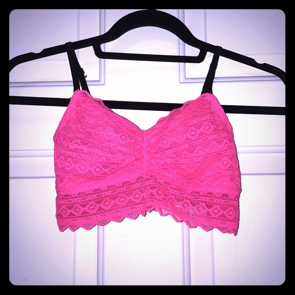2 Victoria Secret Pink Bralette's